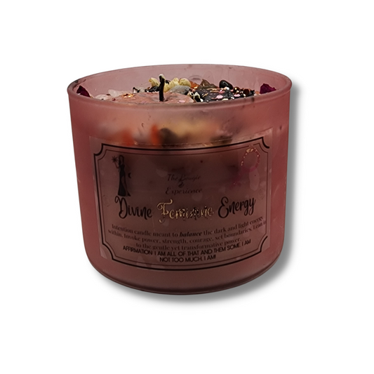 Divine Feminine Energy Intention Candle