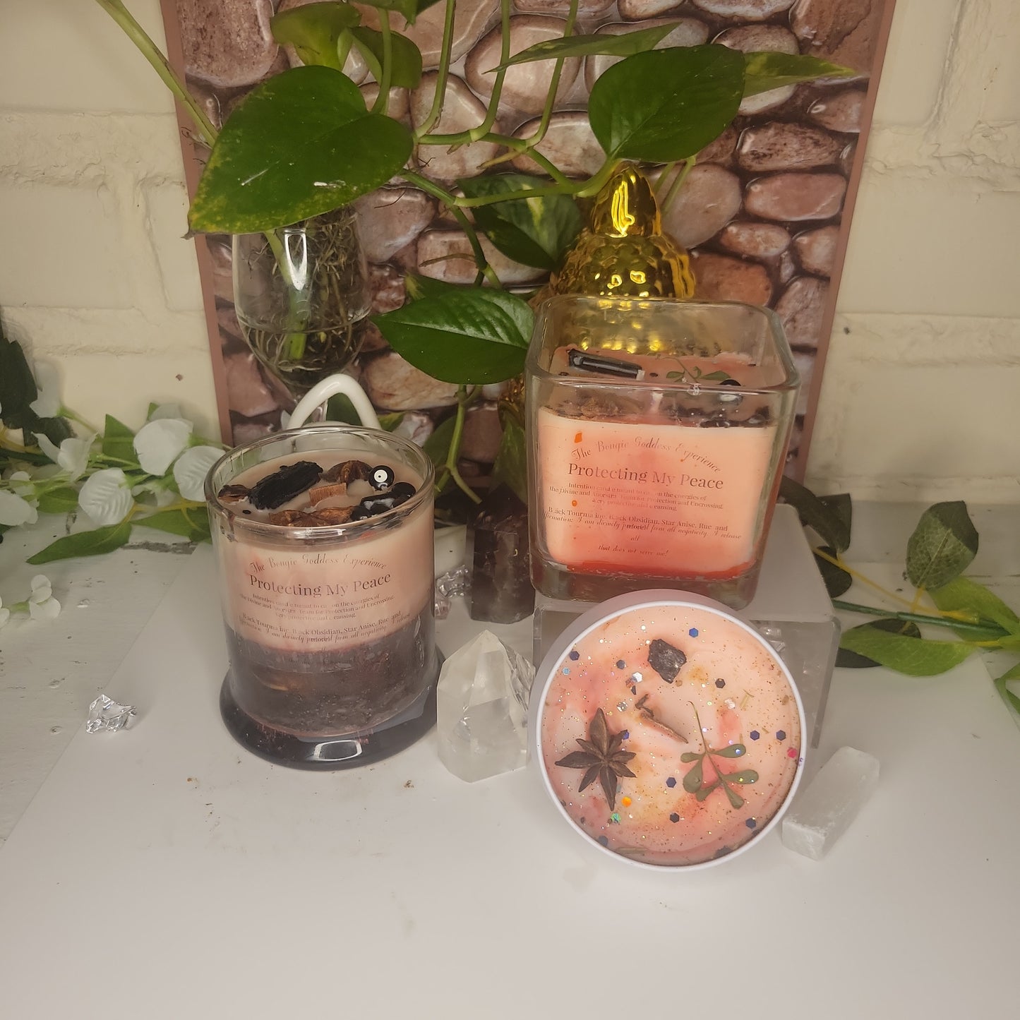 Gunz N' Roses Intention Candle