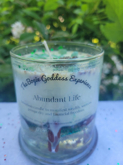 Abundant Life Intention Candle