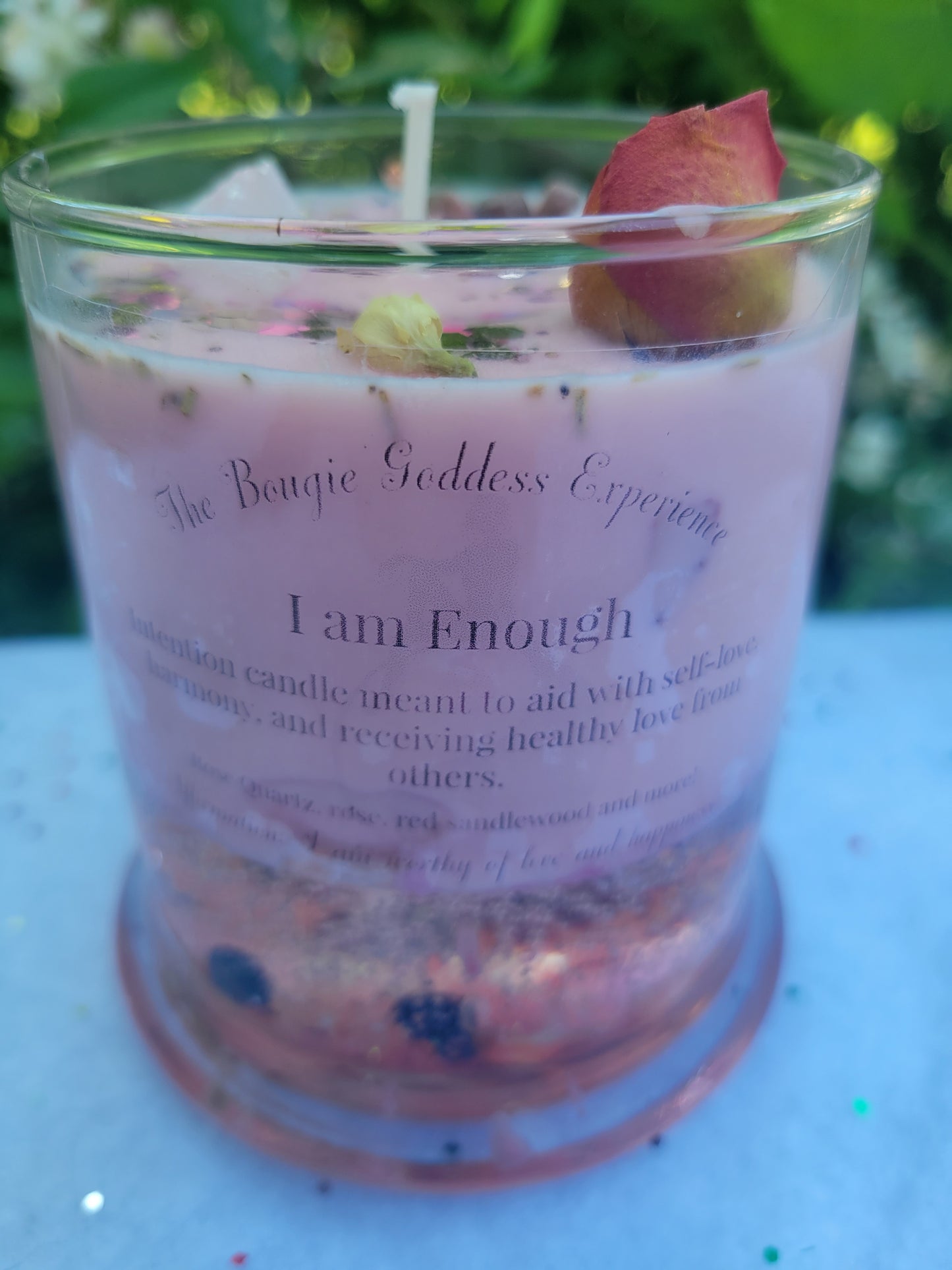 I Am Enough Intention Candle