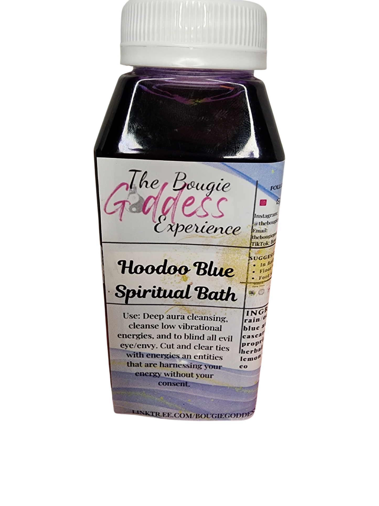 Hoodoo Blue Spiritual Bath and Floor Wash