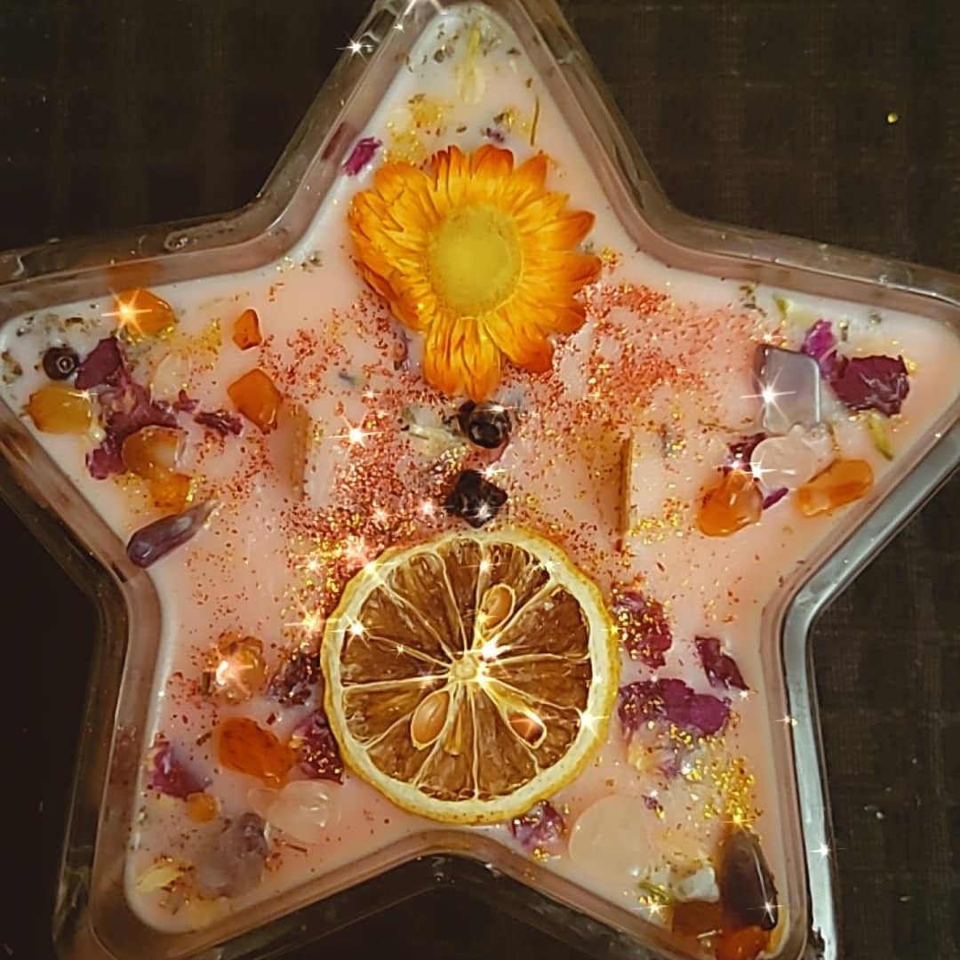 Cosmic Goddess Candle.
