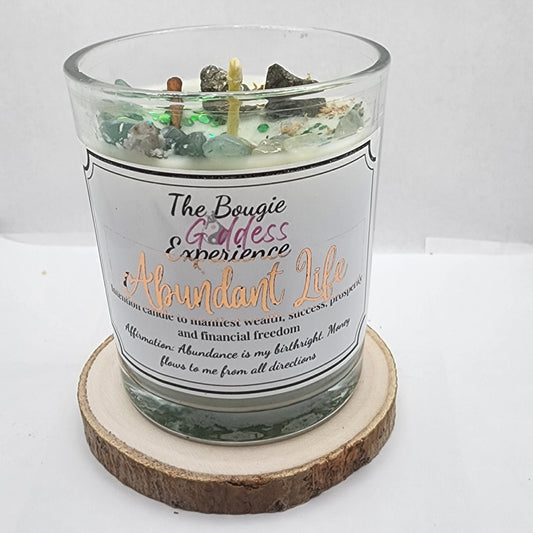 Abundant Life Intention Candle